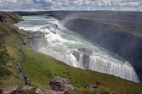 Gullfoss Waterfall